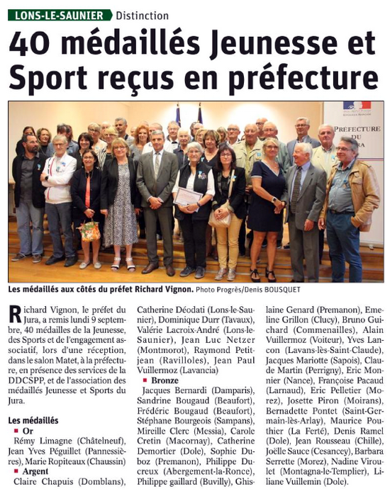 Le PROGRES du 11 septembre 2019