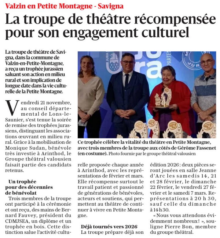 Le Progres du 24 novembre 2025